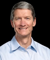 Apple's Chief Executive Tim Cook 